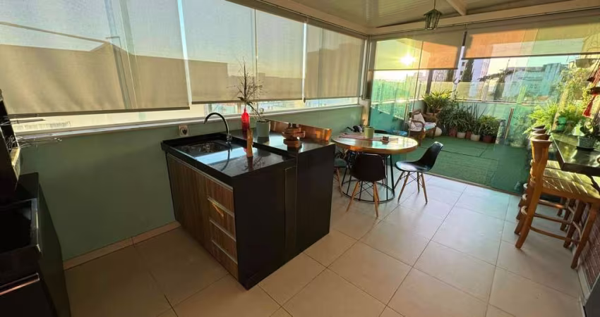 Cobertura, 4 quartos, 1 suite, 2 vagas