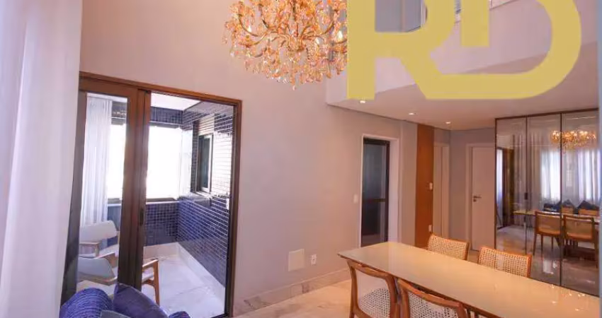 Cobertura à venda, 3 quartos, 2 suítes, 4 vagas, sagrada família - belo horizonte/mg