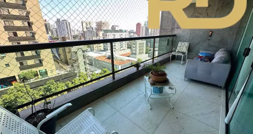 Apartamento em santa efigênia, bh – 181,16 m², 4 quartos (2 suítes) com lazer completo