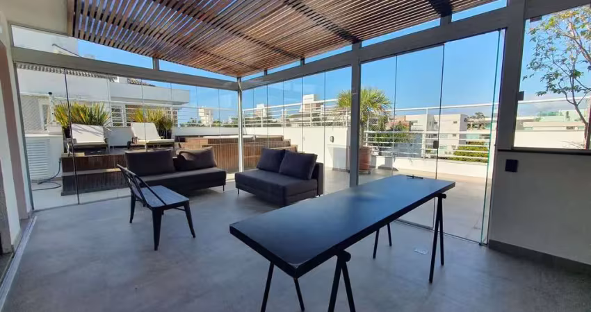 Cobertura com 3 dormitórios, para alugar, 226m² s - campeche / florianópolis