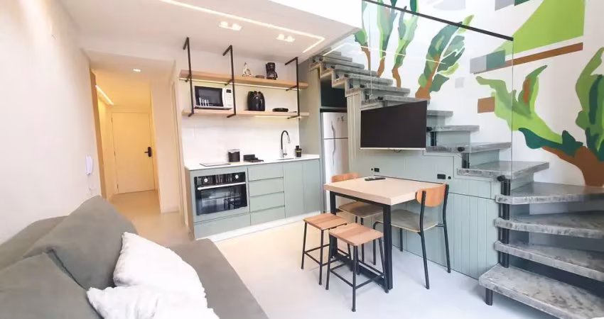 Loft duplex com 42m² no novo campeche - florianópolis / sc