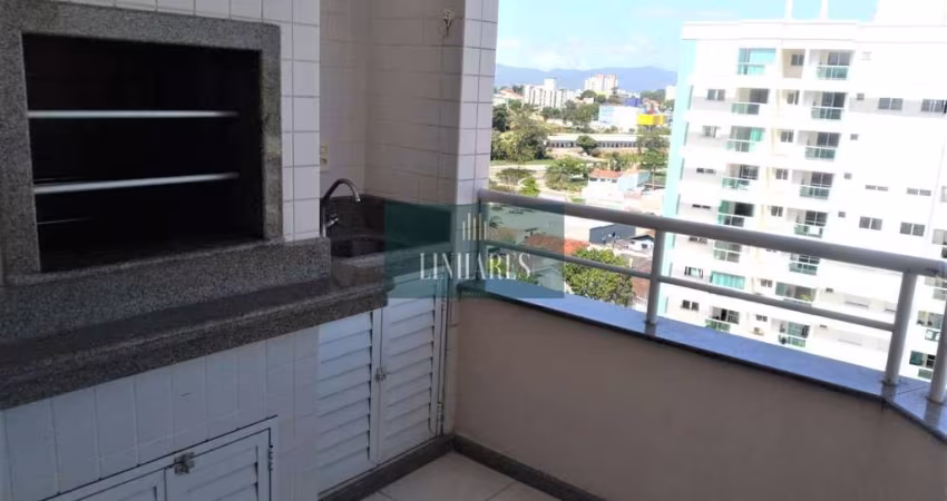 Apartamento com 2 dormitórios 75metros privativos e sacada com churrasqueira.