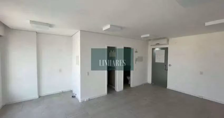 Sala comercial de 27m², com 1 banheiro e1 vaga de garagem em excelente região  de campinas