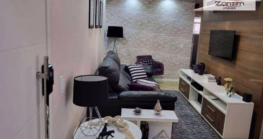 Apartamento com 2 dormitórios à venda, 72 m² por R$ 390.000,00 - Planalto - São Bernardo do Campo/SP