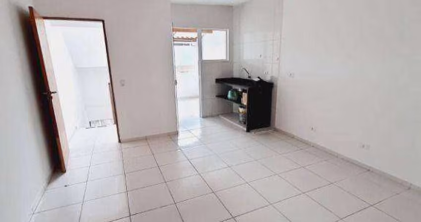 Casa com 1 dormitório para alugar, 40 m² por R$ 950,00/mês - Vila das Valsas - São Bernardo do Campo/SP