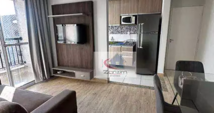 Apartamento com 2 dormitórios para alugar, 56 m² por r$ 3.480,00/mês - planalto - são bernardo do campo/sp