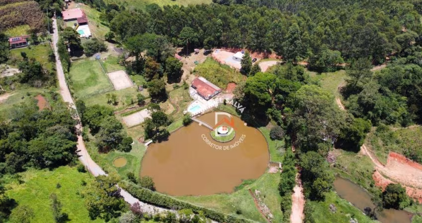 Chácara com 9 dormitórios (3 suítes)  à venda, 17000 m² por R$ 1.550.000 - Divininho - Nazaré Paulista/São Paulo
