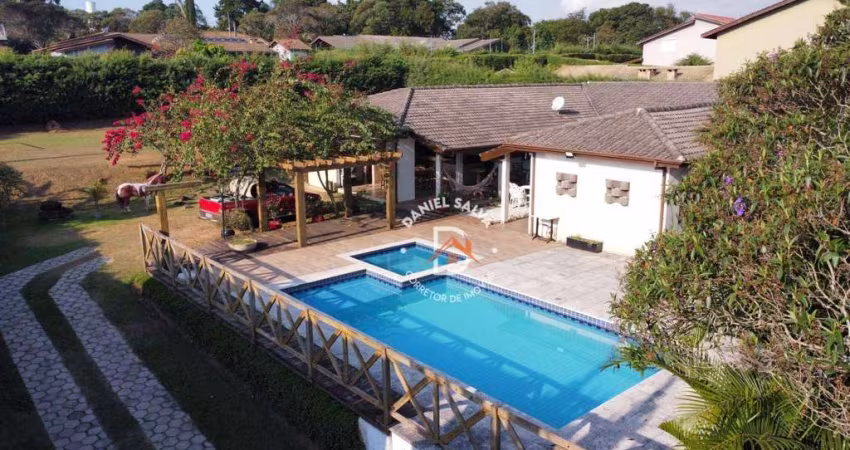 (SP) Chácara com 4 dormitórios (4 Suítes)  à venda, 2000 m² por R$ 1.500.000 - Condominio Fechado Pires - Atibaia/SP