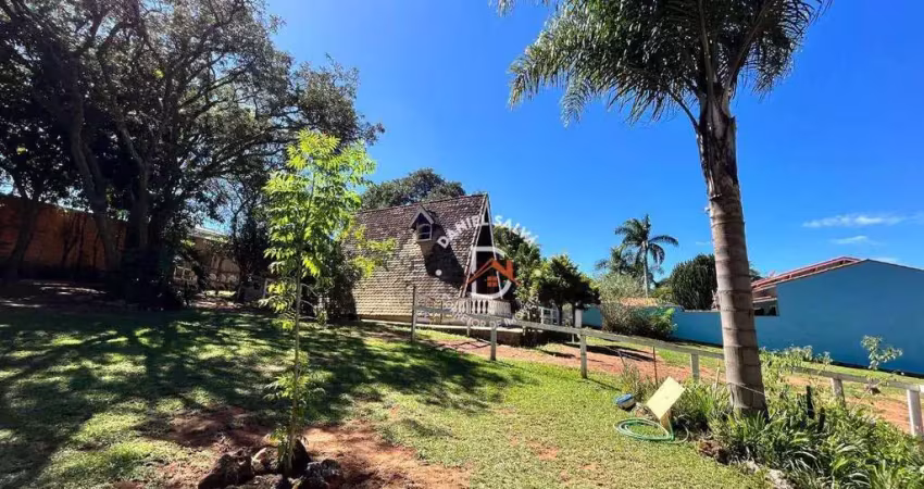 Chácara com 2 dormitórios à venda, 1670 m² por r$ 599.000,00 - condomínio santa maria do laranjal - atibaia/sp