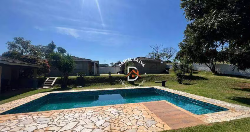 Chácara à venda em atibaia, com 6 dormitórios (2 suítes) à venda, 1300 m² por r$ 850.000 - atibaia/sp