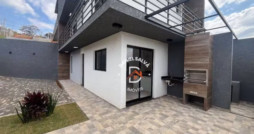 Sobrado à venda,com 2 dormitórios (02 suítes), 80 m² por r$ 499.000 - loteamento vivejo - atibaia/são paulo