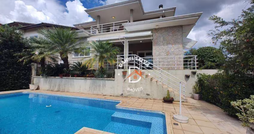 Sobrado à venda com 4 dormitórios (4 suítes), 325 m² por r$ 1.950.000 - condomínio serra da estrela - atibaia/sp