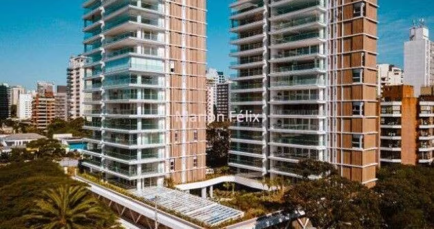 Ibirapuera Apartamento Alto Padrão novo no Ibirapuera com 186 m², 3 suítes, 3 vagas, vista livre, lazer completo