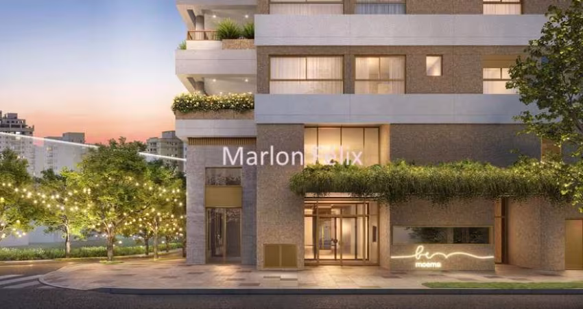 Apartamento novo com 123 metros quadrados 3 suítes varanda goumert e 2 vagas em Moema São Paulo SP
