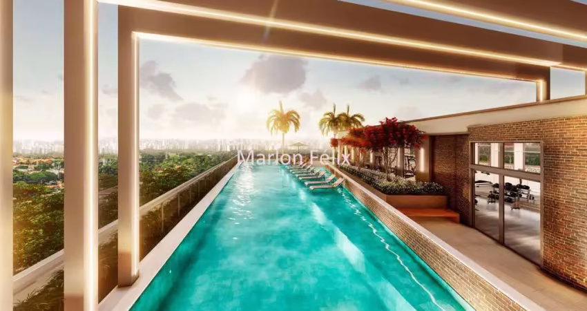 Apartamento à venda novo com 80 metros 2 suítes lavabo varanda gourmet e 1 vaga no brooklin