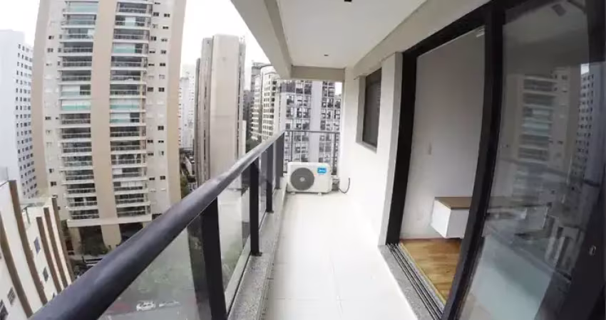 Apartamento na Vila Nova Conceição 1 dormitório 1 vaga mobiliado