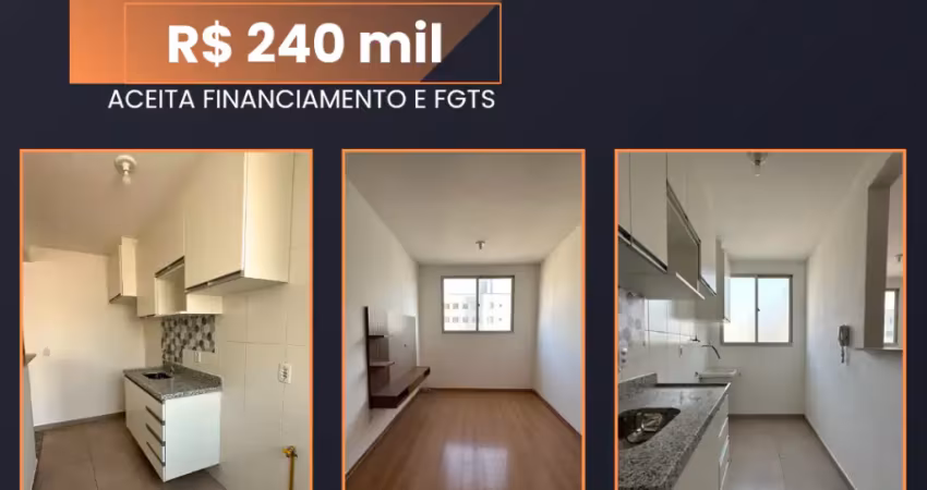 Apartamento para venda por 240 mil, Portal dos Ipês,  Cajamar, 2 dorms, andar alto, 50m², 1 vaga e muito mais.