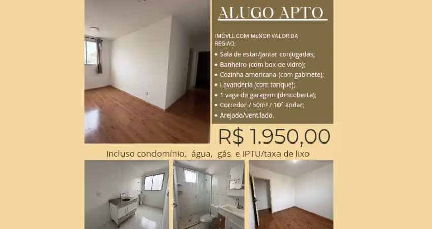 Apto para alugar em portais, 2 dorms, 10° andar, cajamar, res. spazio san denis