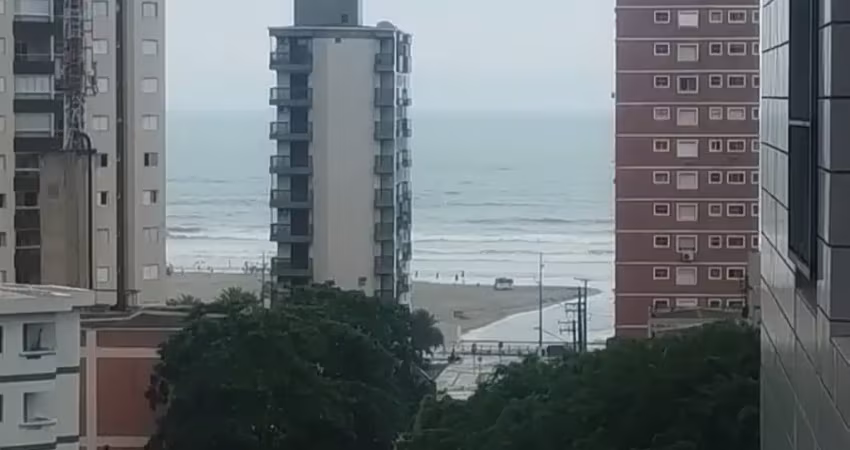 Vista mar- mobiliado - 2 elevadores - 1 vaga - portaria 24h- 300m da praia  - excelente localização