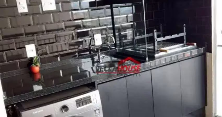 Apartamento com 1 dormitório para alugar, 38 m² por r$ 3.300,00/mês - jardim flor da montanha - guarulhos/sp