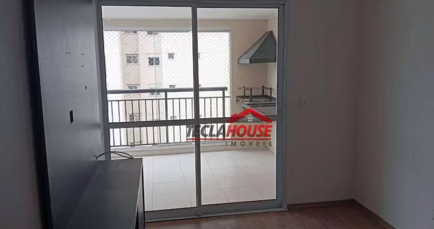 Apartamento com 3 dormitórios para alugar, 83 m² por r$ 4.300,00/mês - jardim flor da montanha - guarulhos/sp