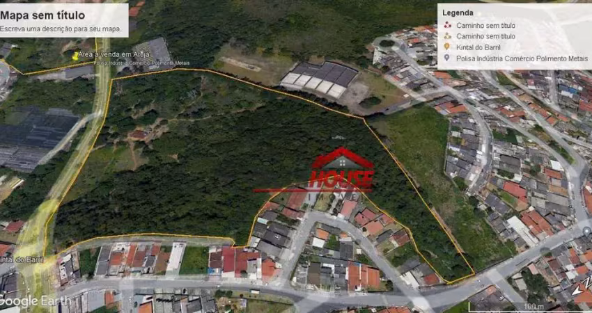 Área à venda, 67000 m² por r$ 9.000.000,00 - pedreira - arujá/sp
