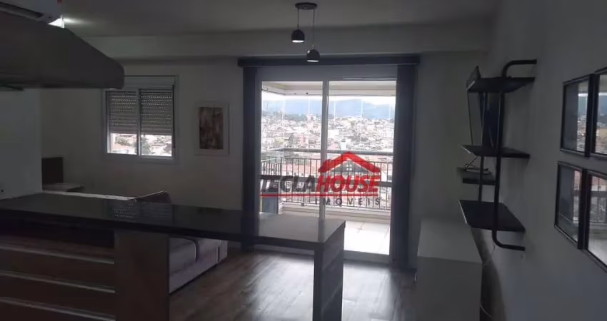 Apartamento com 1 dormitório para alugar, 38 m² por r$ 3.000,00/mês - jardim flor da montanha - guarulhos/sp
