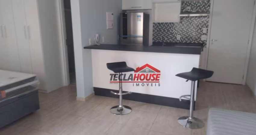 Apartamento com 1 dormitório para alugar, 38 m²  Mobiliado