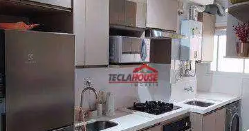 Apartamento com 2 dormitórios à venda, 68 m² por r$ 590.000,00 - jardim flor da montanha - guarulhos/sp