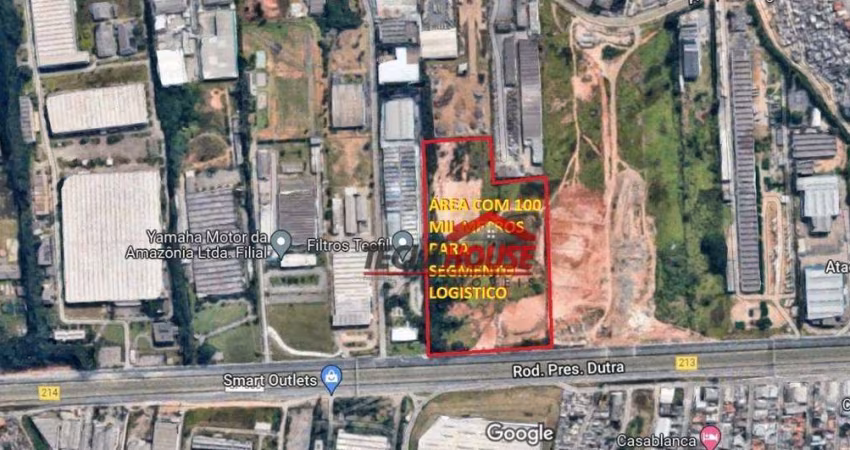 Área à venda, 100000 m² por R$ 180.000.000,00 - Jardim Presidente Dutra - Guarulhos/SP
