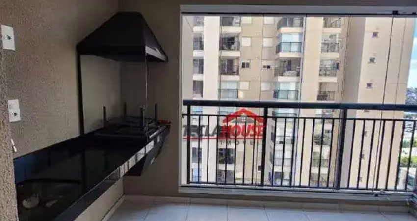 Apartamento com 2 dormitórios para alugar, 68 m² por r$ 4.000,00/mês - jardim flor da montanha - guarulhos/sp