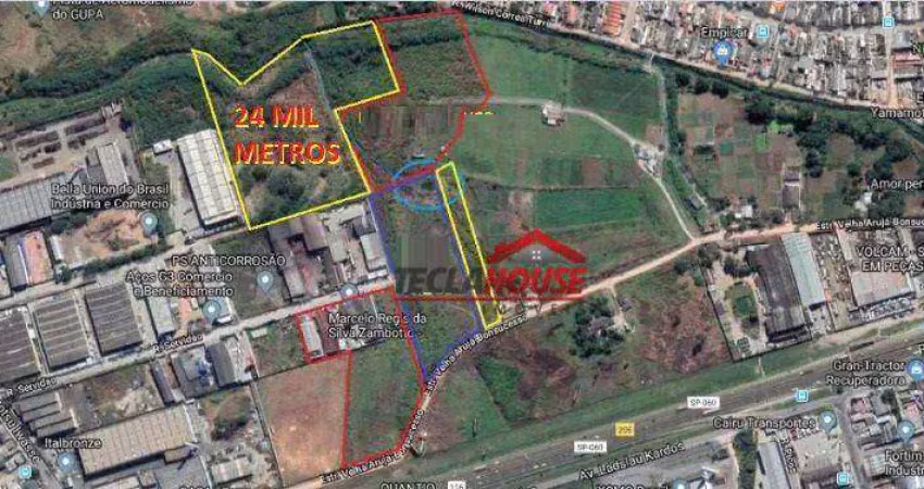 Área à venda, 34000 m² por r$ 22.000.000,00 - vila nova bonsucesso - guarulhos/sp