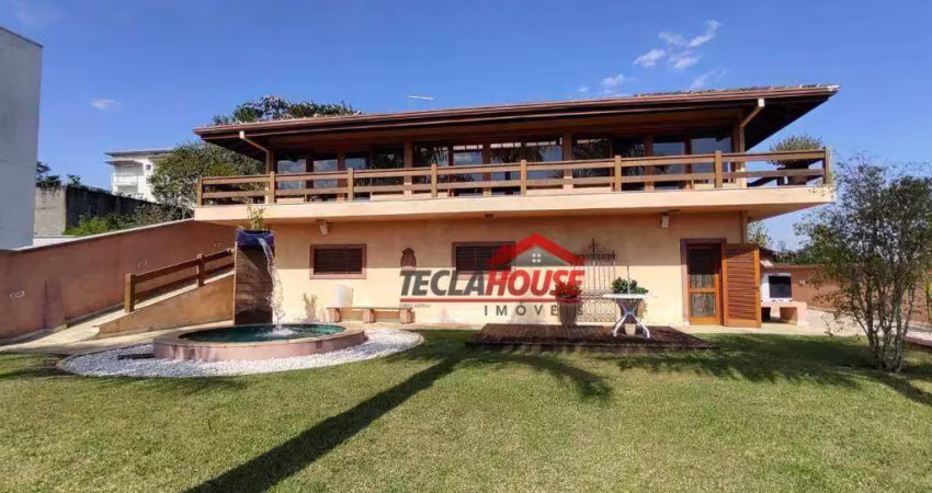 Casa com 7 dormitórios à venda, 960 m² por r$ 3.300.000 - ouro fino - santa isabel/sp