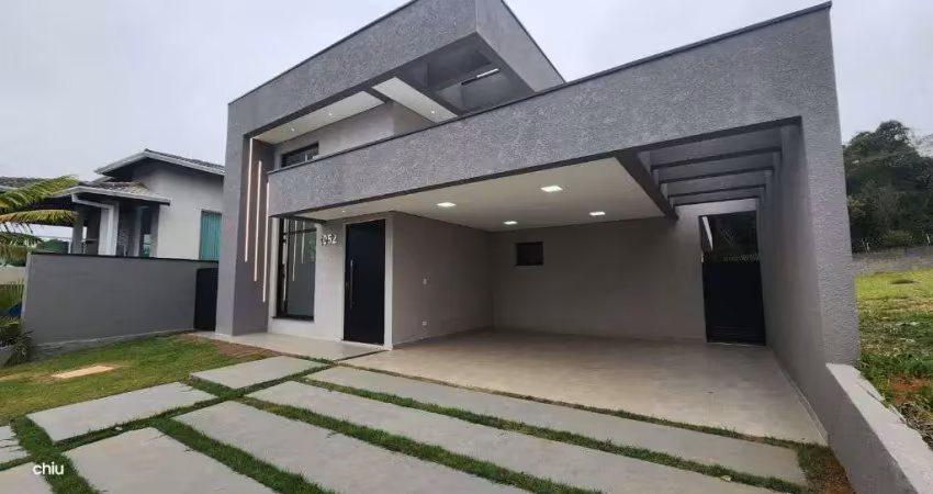 Condominio terras de santa adelia - casa alto padrao com 3 suites e piscina em vargem grande paulista