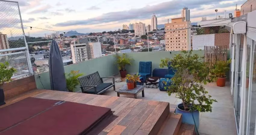 Cobertura de luxo com 3 suites e lazer completo na vila sao francisco - sao paulo