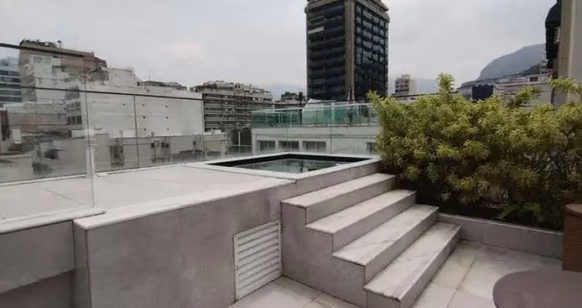 Cobertura para venda com 360 metros quadrados com 4 quartos em ipanema - rio de janeiro - rj