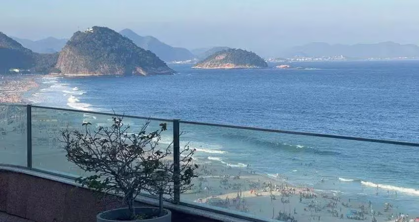 Cobertura para venda tem 440 metros quadrados com 5 quartos em copacabana - rio de janeiro - rj