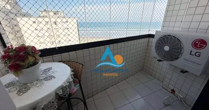 Apartamento  VISTA MAR com 2 quartos  e sacada envidraçada à venda  em Praia Grande - Ociam
