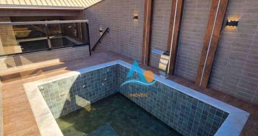 Sobrado com 4 dormitórios à venda, 160 m² por R$ 1.190.000,00 - Vila Guilhermina - Praia Grande/SP