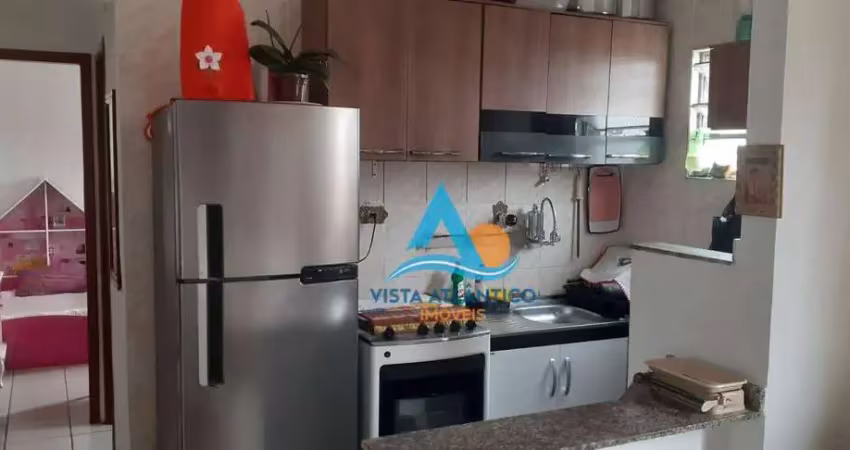 Apartamento com 1 dormitório à venda, 44 m² por r$ 210.000,00 - aviação - praia grande/sp