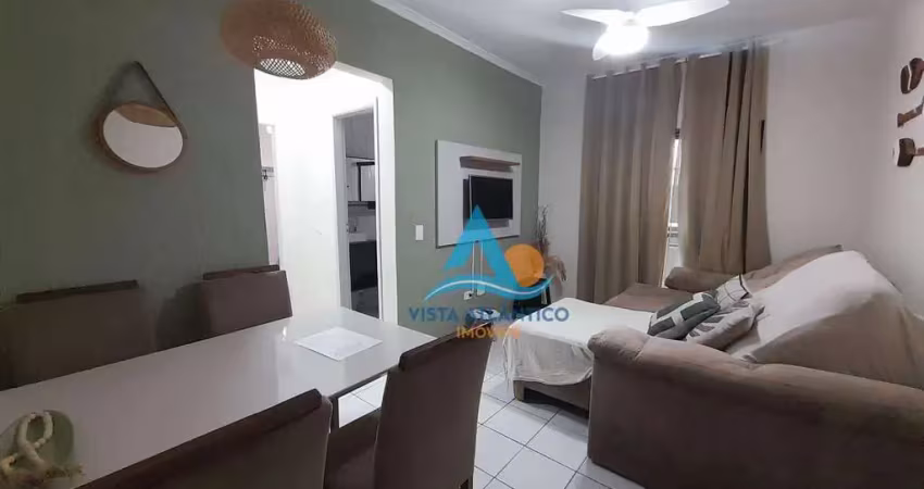 Apartamento mobiliado com 1 dormitório à venda, 42 m² por r$ 295.000 - vila assunção - praia grande/sp