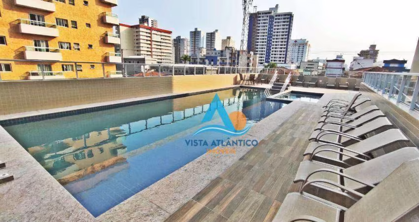 Apartamento com 1 dormitório à venda, 42 m² por R$ 320.000,00 - Aviação - Praia Grande/SP