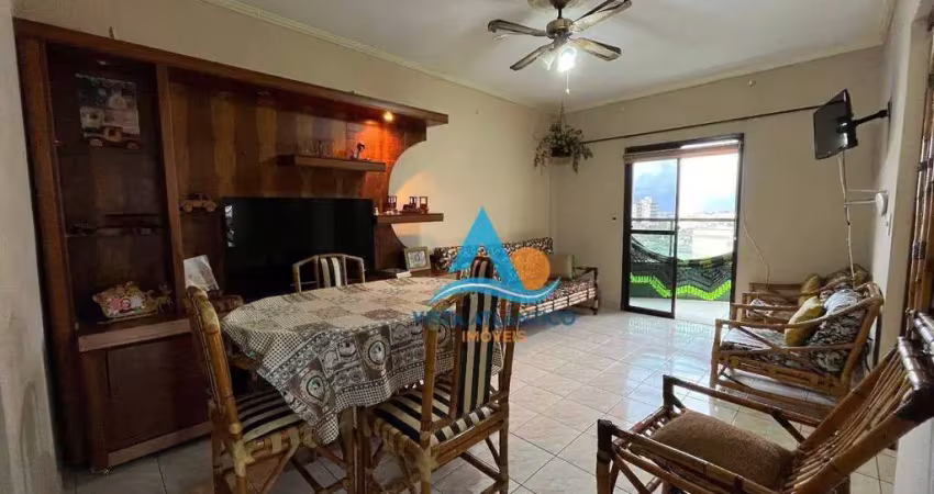 Apartamento com 1 dormitório à venda, 73 m² por r$ 380.000,00 - tupi - praia grande/sp
