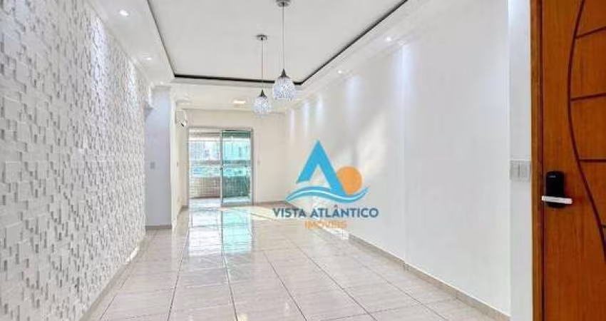 Apartamento com 3 dormitórios à venda, 104 m² por R$ 720.000 - Canto do Forte - Praia Grande/SP