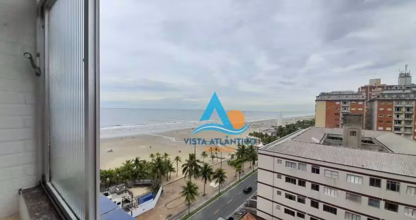 Apartamento frente mar com 3 dormitórios à venda, 109 m² por r$ 495.000 - vila tupi - praia grande/sp