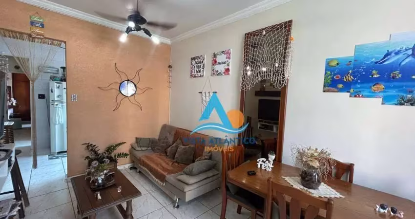 Apartamento com 1 dormitório à venda, 46 m² por r$ 230.000,00 - aviação - praia grande/sp