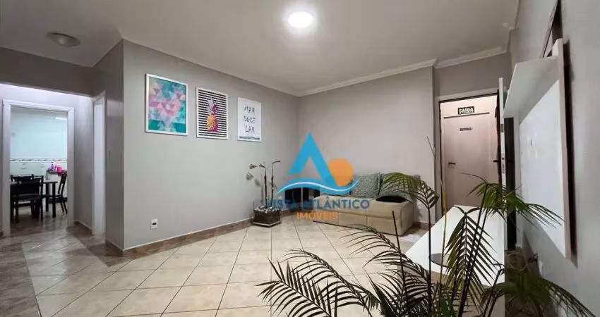 Apartamento em prédio na orla da praia, com 2 quartos à venda, 70 m² por r$ 0 - aviação - praia grande/sp