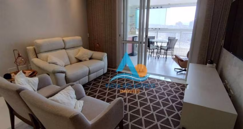 Apartamento com 3 dormitórios à venda, 134 m² por R$ 1.450.000 - Canto do Forte - Praia Grande/SP
