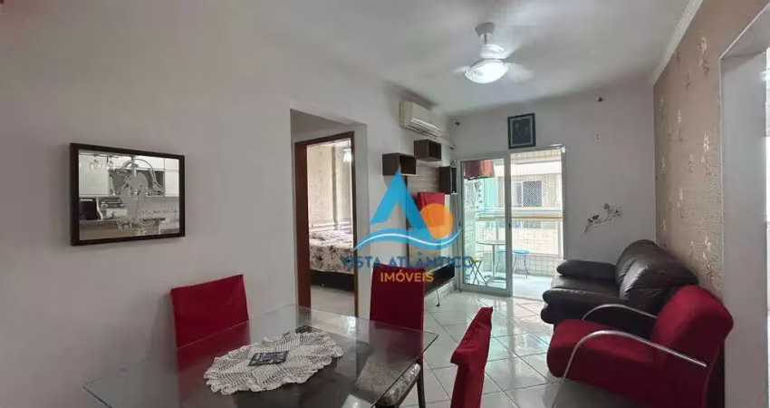 Apartamento com 1 dormitório à venda, 43 m² por r$ 355.000,00 - aviação - praia grande/sp
