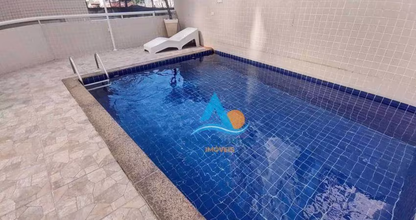 Apartamento com 1 dormitório à venda, 45 m² por R$ 270.000 - Aviação - Praia Grande/SP